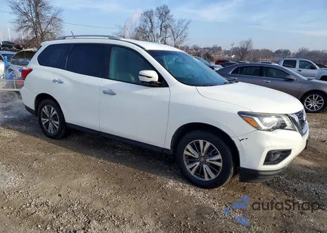 2017 Nissan Pathfinder Sl из США, поврежденный, VIN 5N1DR2MN3HC616211